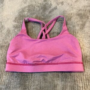 Lululemon Pink Sports Bra